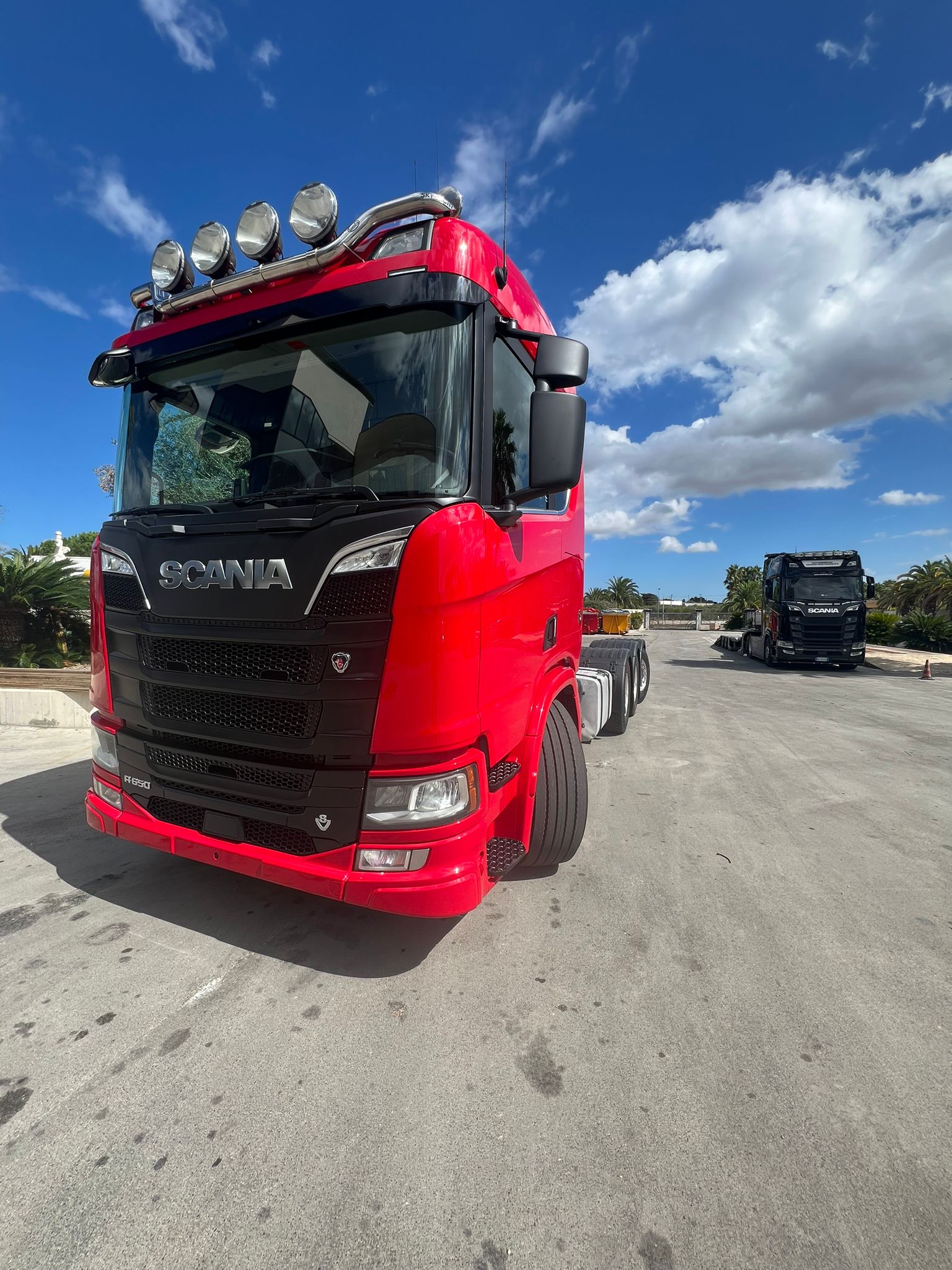 TELAIO SCANIA R650 8X4 DEL 2020 EURO6