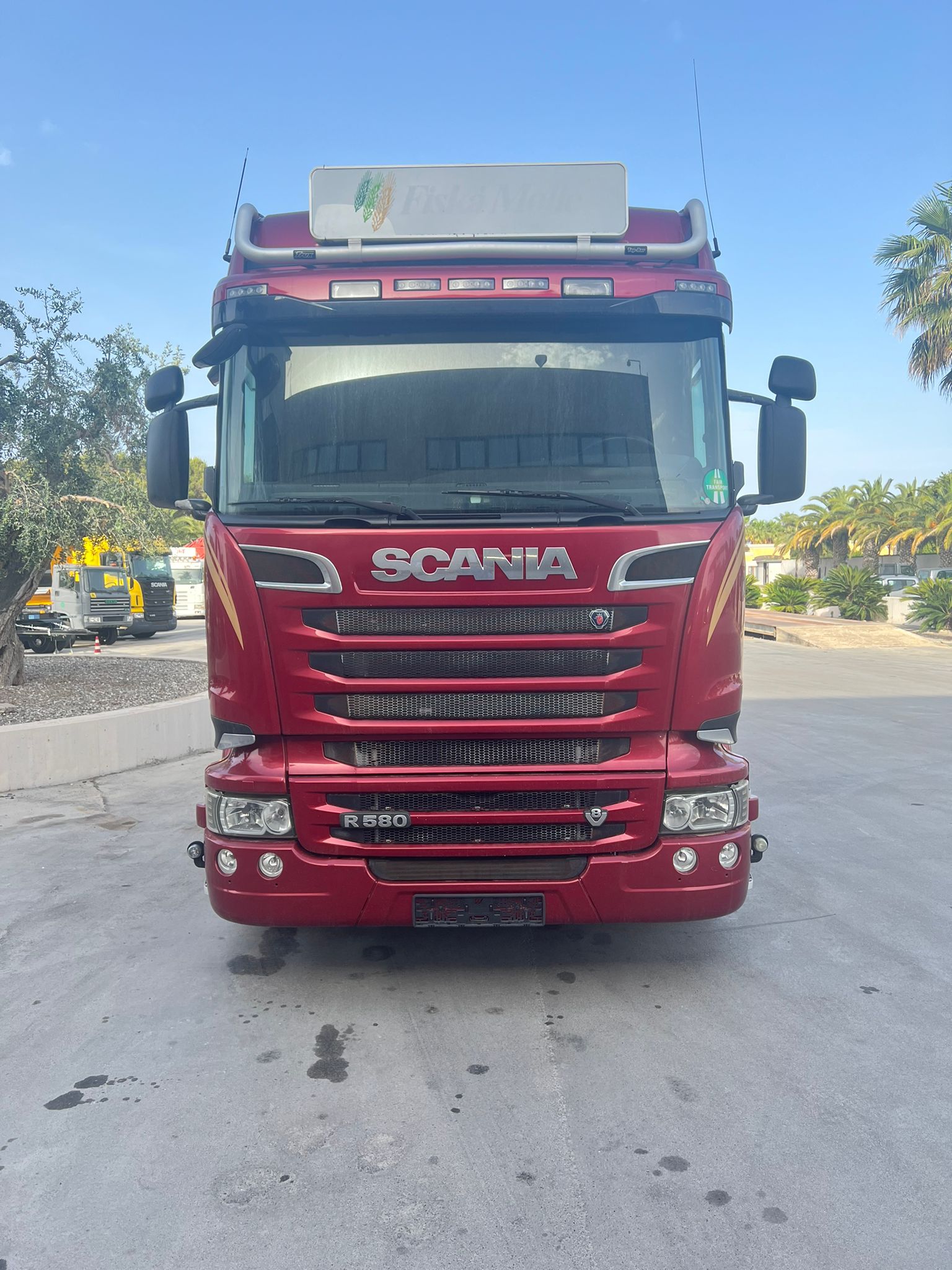 SCARRABILE SCANIA R580 V8 6X2 EURO 6 DEL 2014