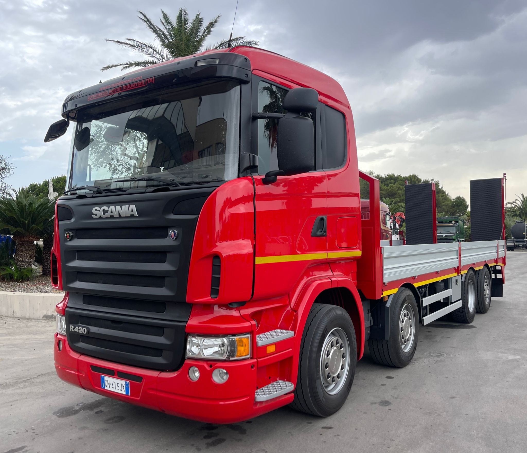 CARRELLONE SCANIA R420 4 ASSI 8X2 DEL 2007