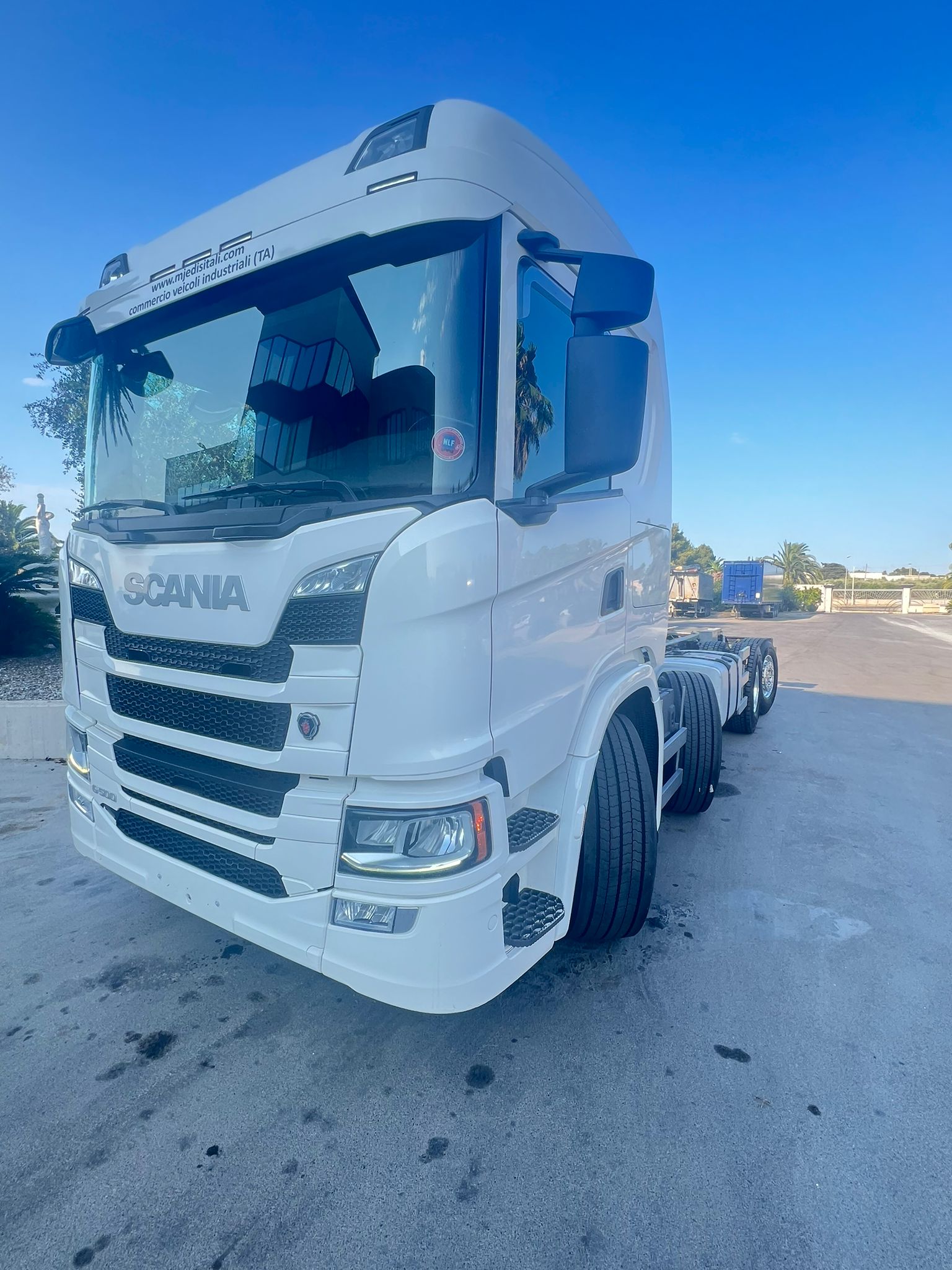 TELAIO SCANIA G500 8X2 DEL 2019 EURO 6