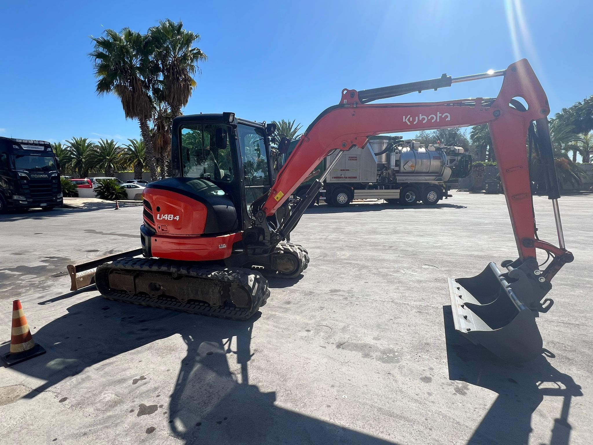 MINI-ESCAVATORE KUBOTA U48 DEL 2018