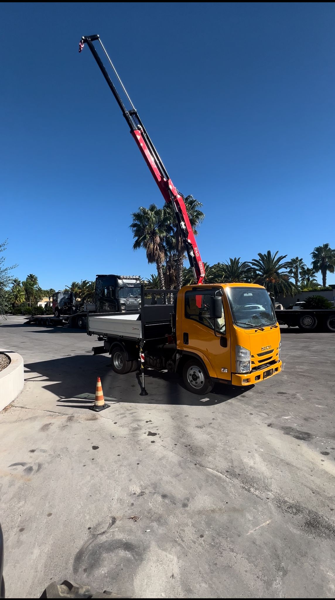 ISUZU 35 Q.LI DEL 2016 CON GRU FASSI 40