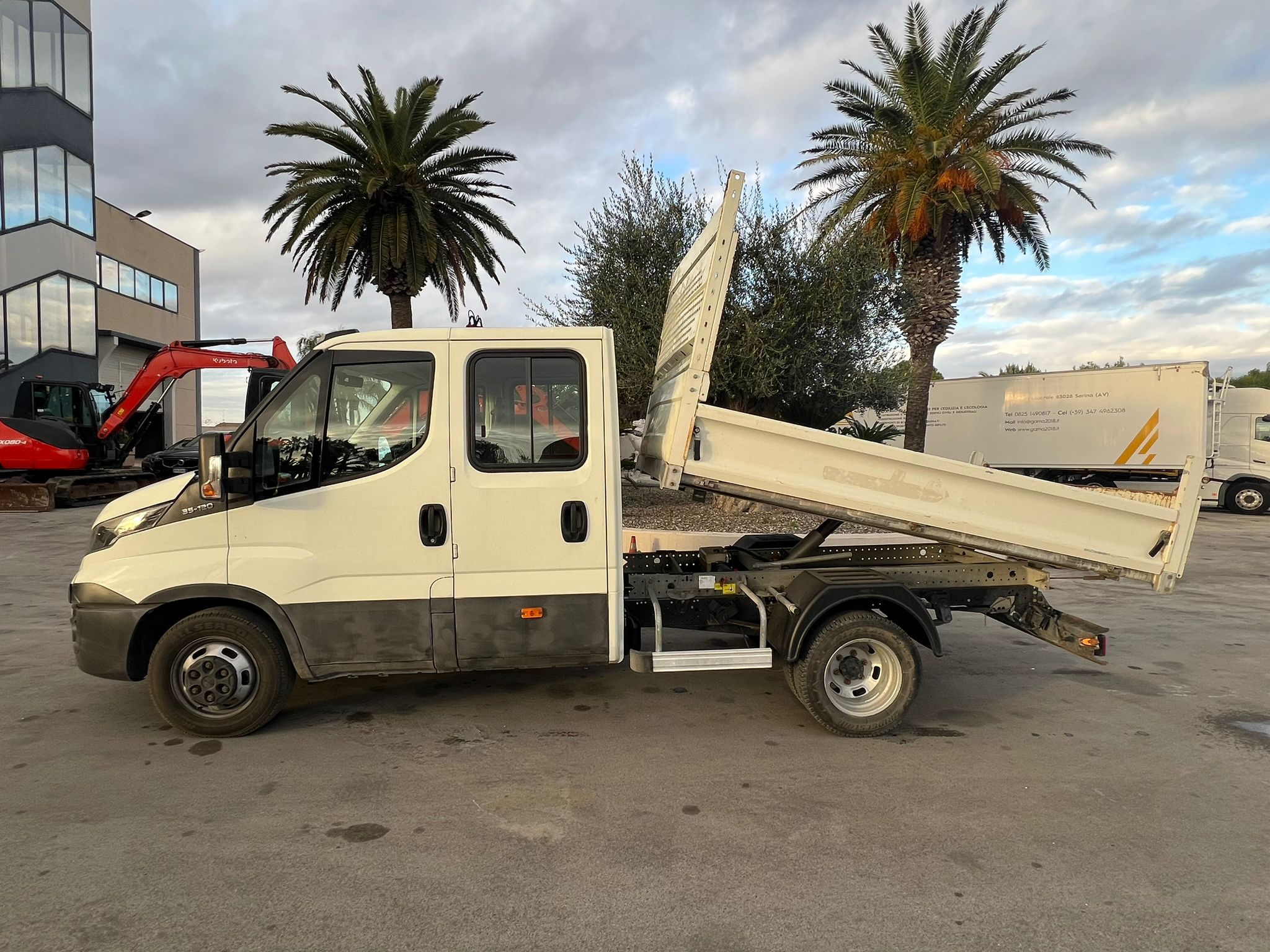 IVECO DAILY 35C12 DEL 04-2019 RIBALTABILE CABINA DOPPIA