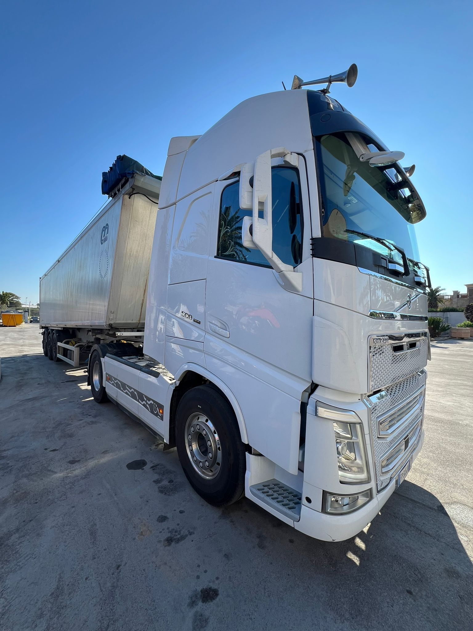 VOLVO FH500 EURO 6 + SEM.RIMORCHIO RIBALTABILE ADR