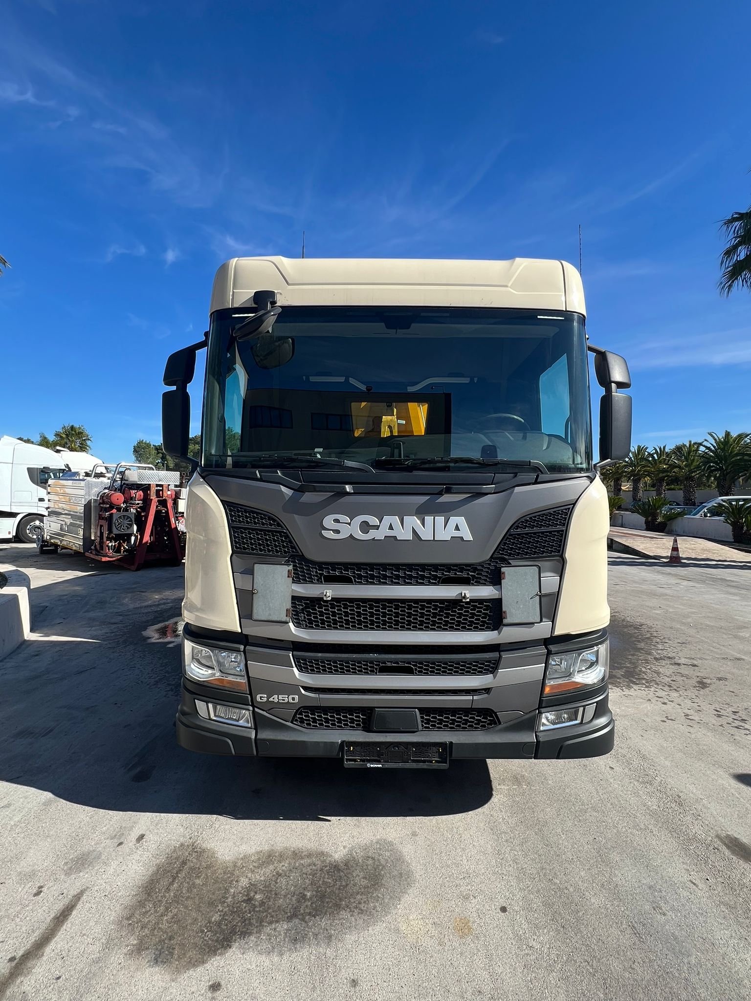 SCARRABILE SCANIA G450 EURO 6 CON CASSA EMIL CAMION